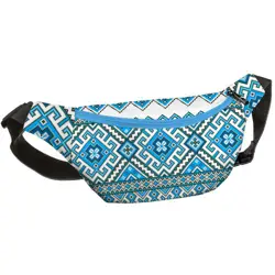 Ledvinka BUMBAG modrý vzor